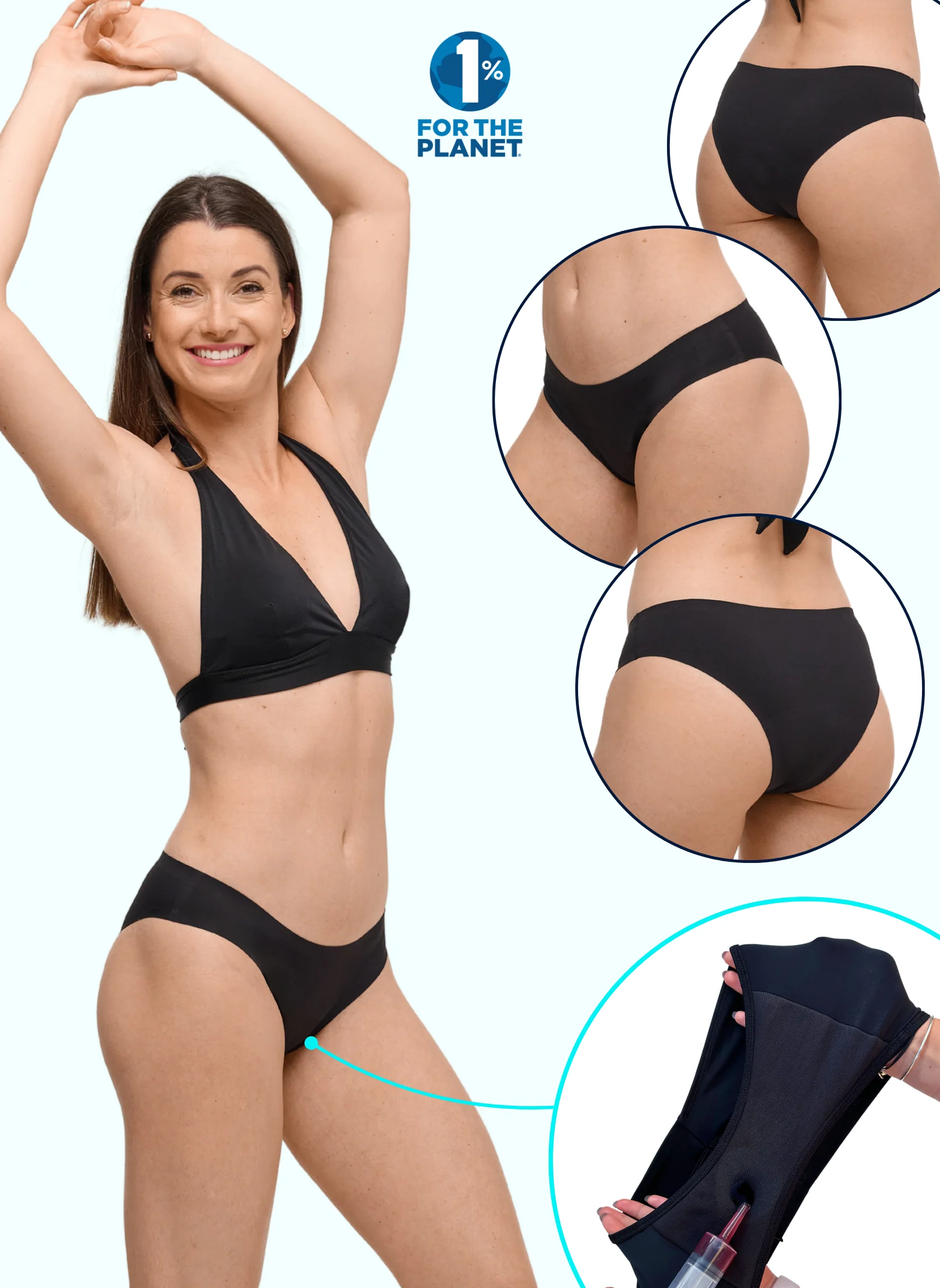 Bas de maillot menstruel sans coutures - Nina | Sorio® – Image 6