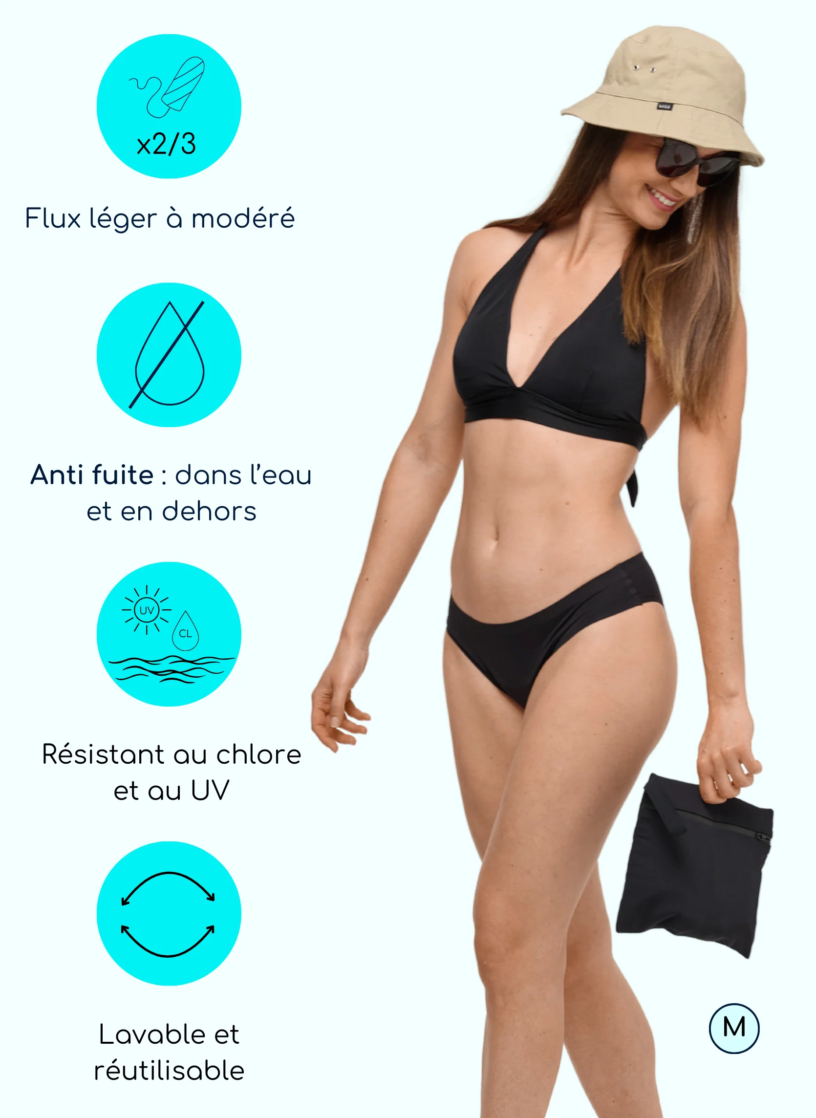 Bas de maillot menstruel sans coutures - Nina | Sorio® – Image 3