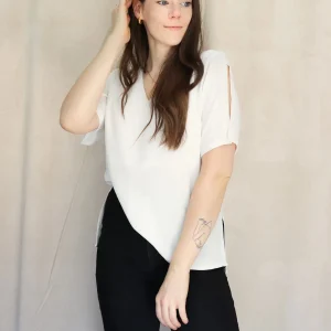 Blouse Julia – Blanche