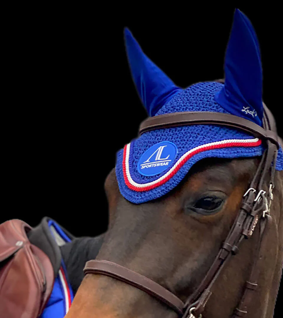 Bonnet Bleu Roi, 3 Cordes Bleu, Blanc & Rouge – Image 3
