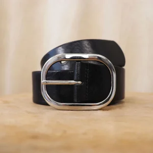 Ceinture cuir – Boucle arrondie