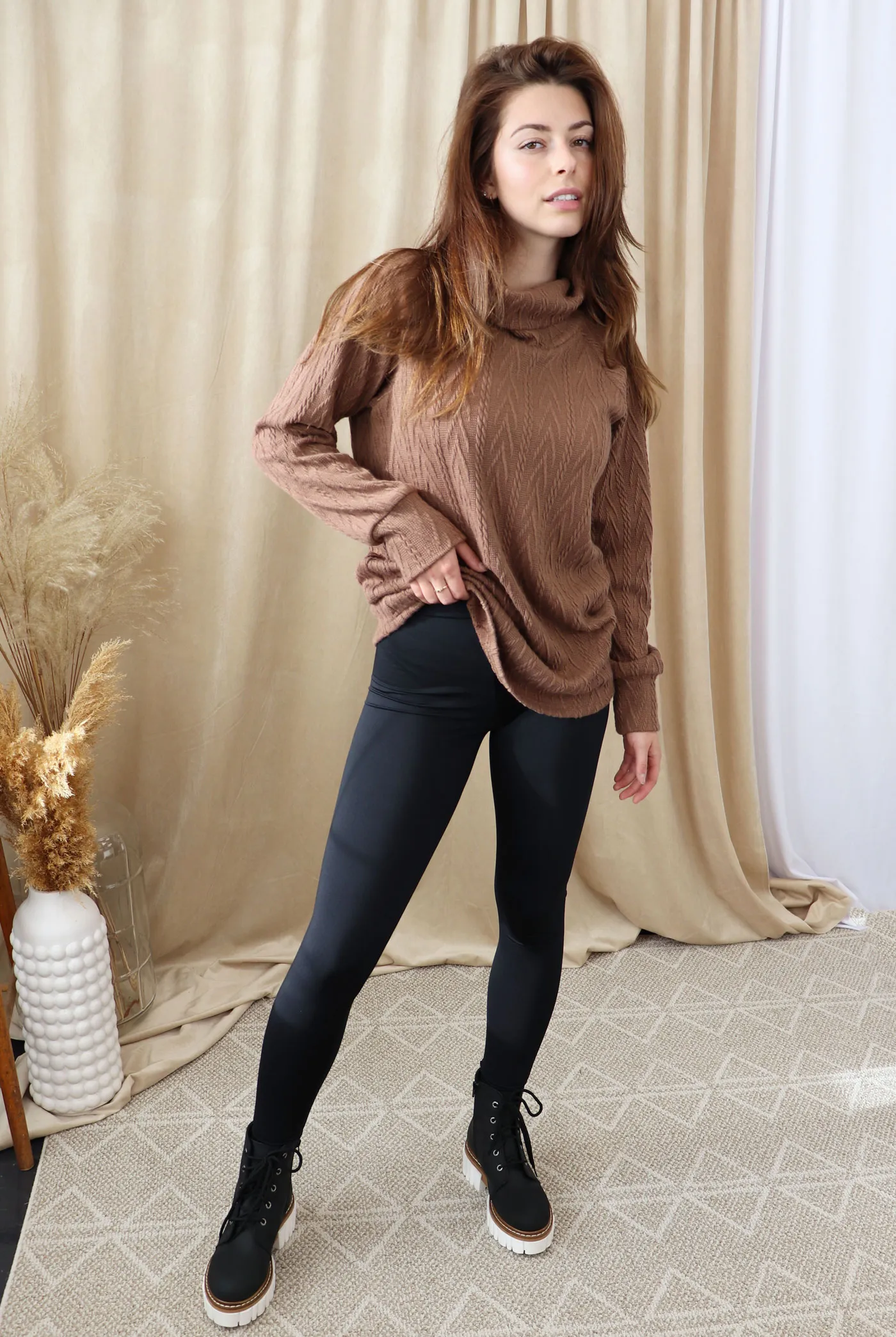 Chandail Marianne – Brun – Image 6