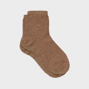 Chaussettes à Paillettes | Cuivre