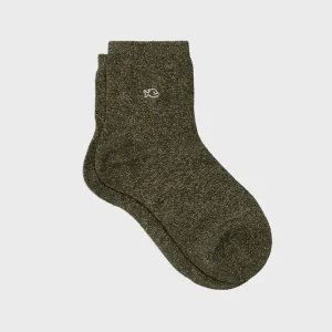 Chaussettes à Paillettes | Kaki