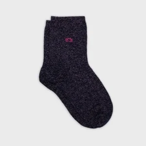 Chaussettes Paillettes | Marine
