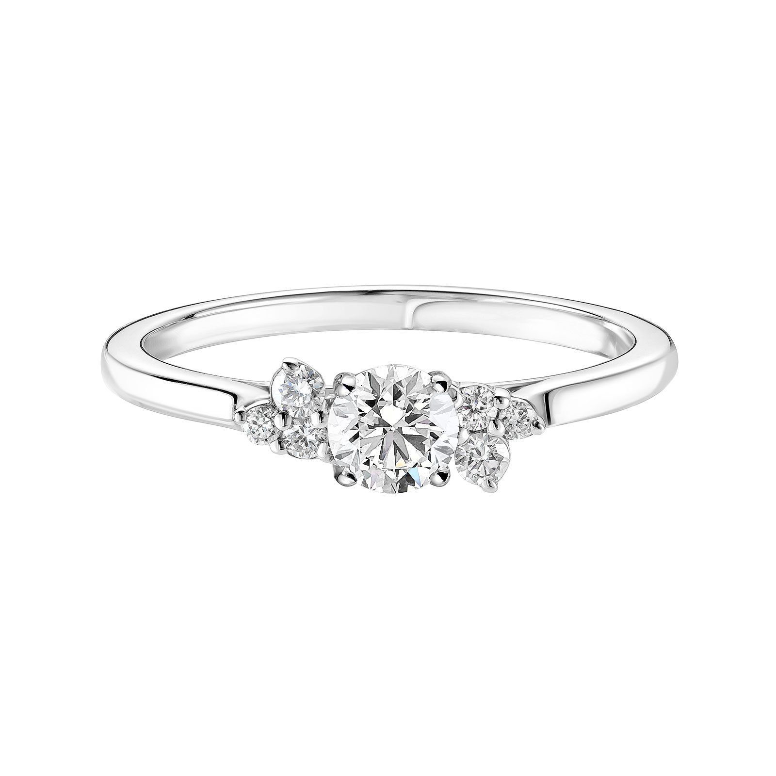 Bague Or blanc 750 ‰ Diamant Baby EverBloom 0,4 ct – Image 2