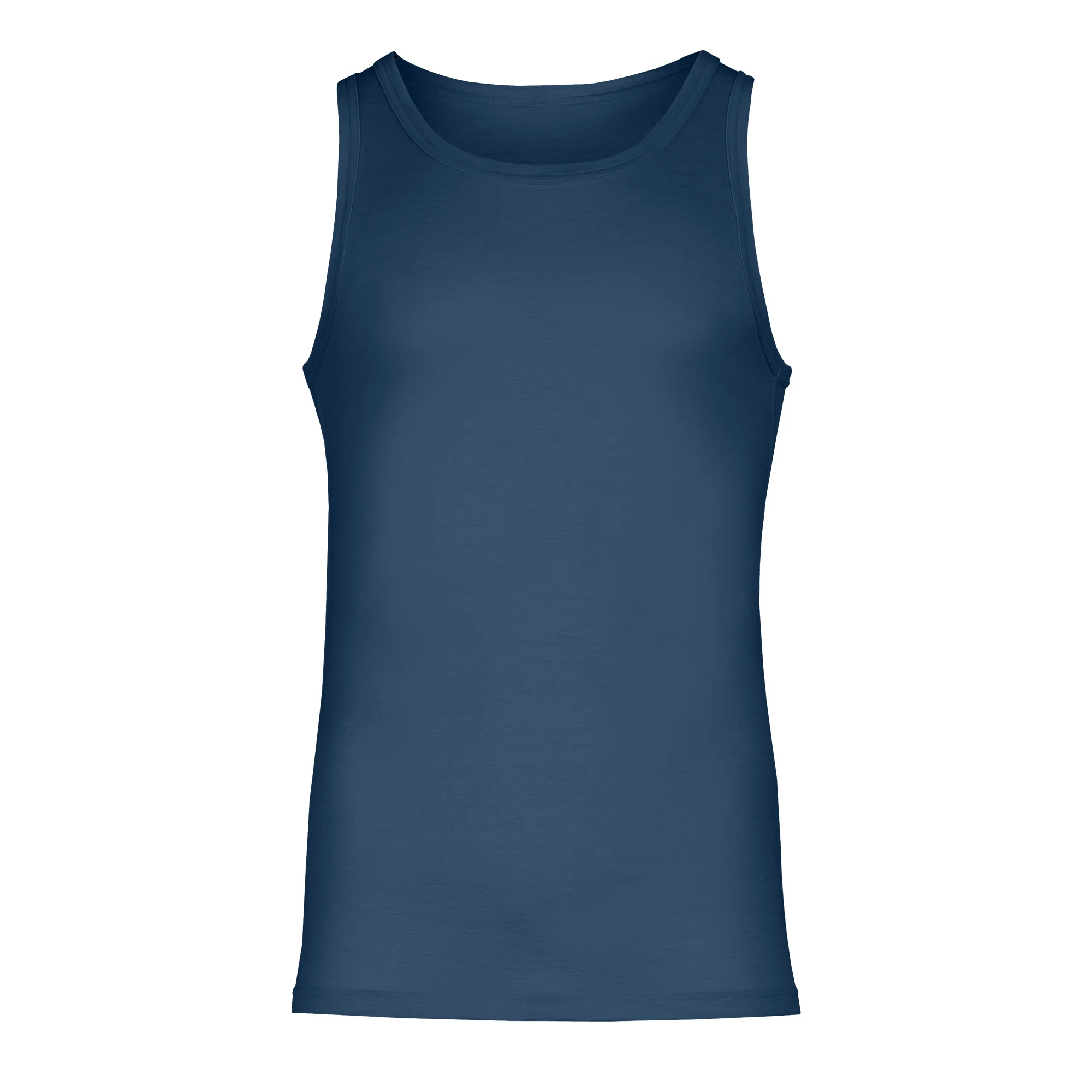 Débardeur en mérinos pour homme Denim – Image 3