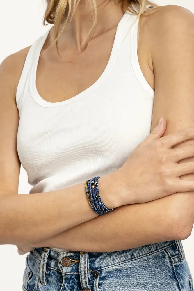 Collier et Bracelet 6 Tours | Ocean 6 Denim – Image 2