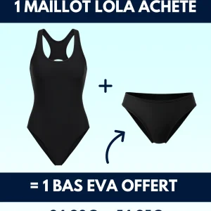 1 Maillot LOLA acheté = 1 EVA offert