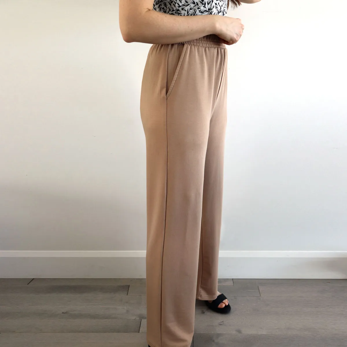 Pantalon Olie – Beige – Bambou