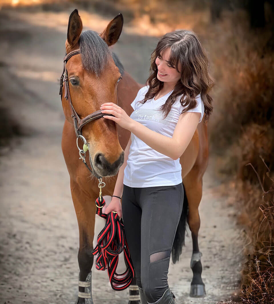 Pantalon d'équitation Full Grip Light Vibes Noir – Image 8