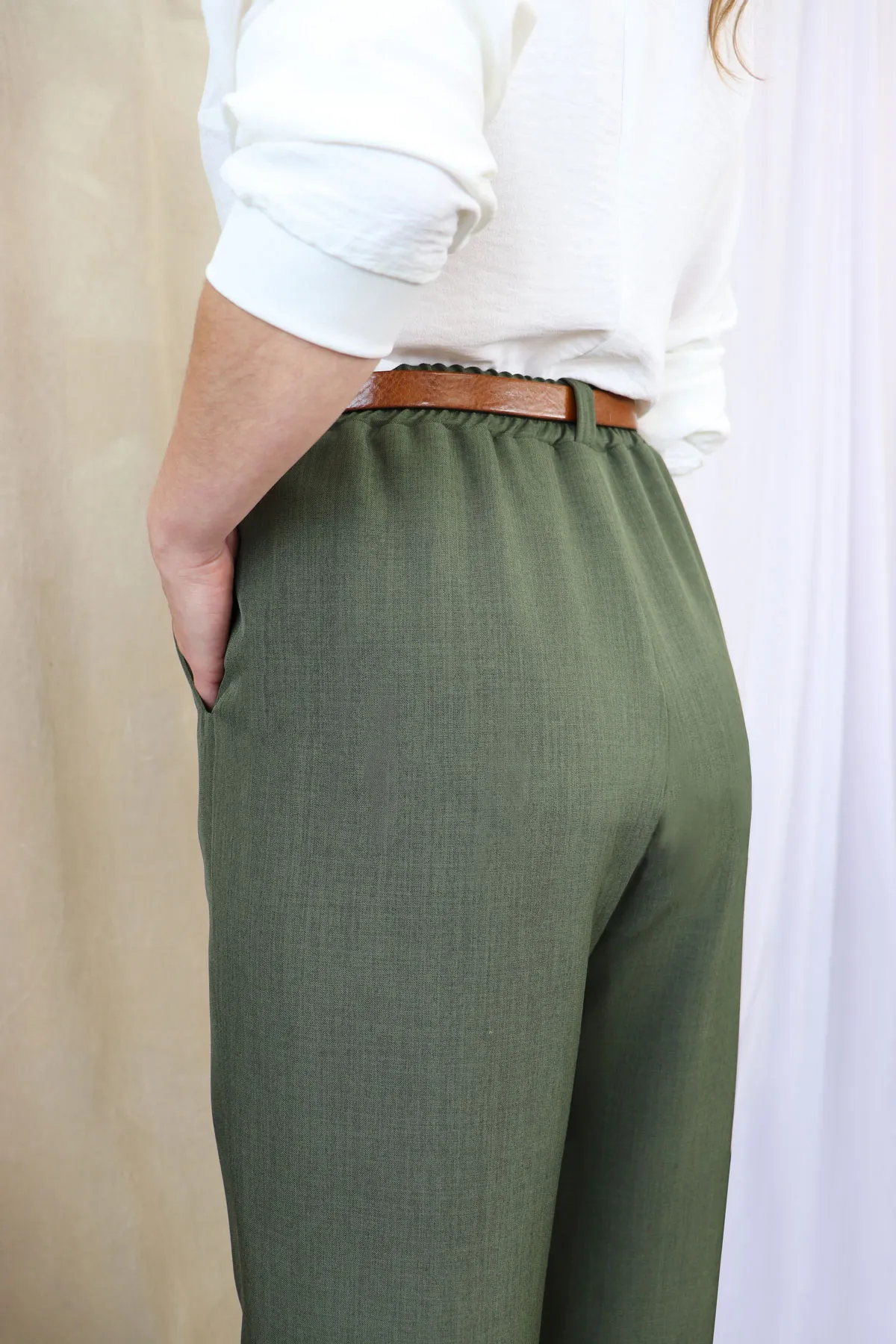 Pantalon Charles – Vert – Image 8