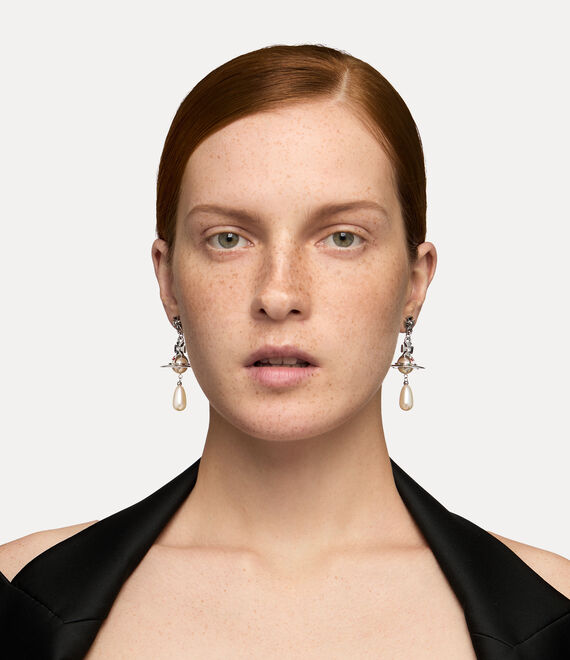 Pearl Drop Earrings – Image 2