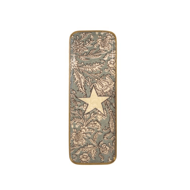 Plateau Duo | Flower/Vert De Gris