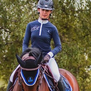 Polo Xynth Bleu Marine 'Live to Horse Ride'