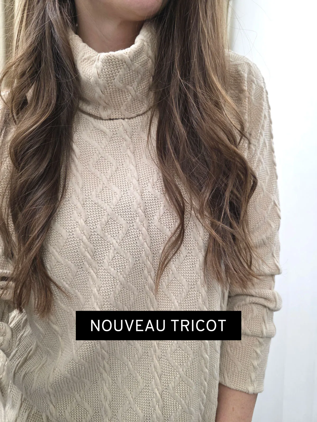 Chandail Marianne – Noir – Image 6