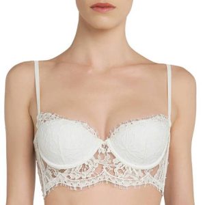 Soutien-gorge bustier en coton