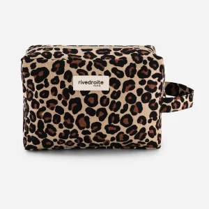 Trousse Tournelles XL | Léopard Beige
