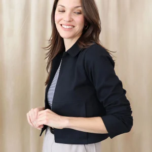 Veste Maxime – Noire – Coton bio