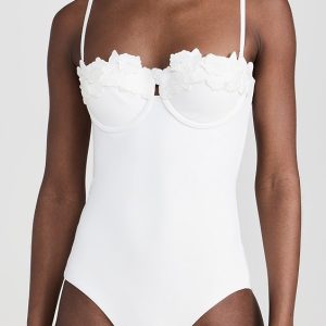 Maillot de bain mariage – Halliday Embroidery One Piece